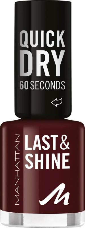 MANHATTAN Cosmetics Nagellack Last & Shine 740 Danger Attract