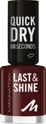MANHATTAN Cosmetics Nagellack Last & Shine 740 Danger Attract