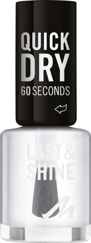 MANHATTAN Cosmetics Nagellack Last & Shine 010 Clear