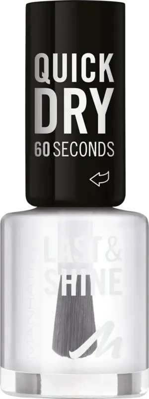 MANHATTAN Cosmetics Nagellack Last & Shine 010 Clear