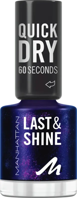 MANHATTAN Cosmetics Nagellack Last & Shine 040 Midnight Rush