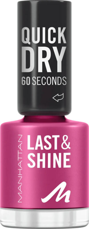 MANHATTAN Cosmetics Nagellack Last & Shine 570 Pink Fields