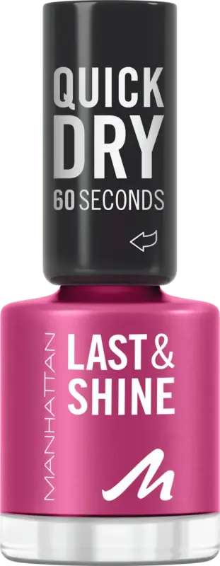 MANHATTAN Cosmetics Nagellack Last & Shine 570 Pink Fields
