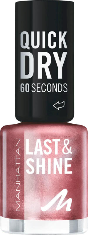 MANHATTAN Cosmetics Nagellack Last & Shine 110 Birthday Queen