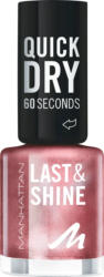 MANHATTAN Cosmetics Nagellack Last & Shine 110 Birthday Queen