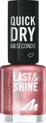 MANHATTAN Cosmetics Nagellack Last & Shine 110 Birthday Queen