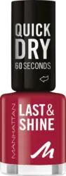 MANHATTAN Cosmetics Nagellack Last & Shine 660 Bite My Lip