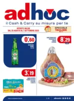 Adhoc Offerte valide dal 25 agosto al 7 settembre - al 07.09.2025