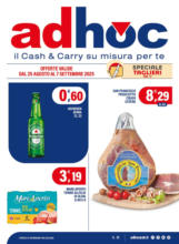 Offerte valide dal 25 agosto al 7 settembre