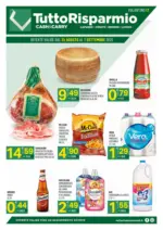Tutto Risparmio Cash&Carry OFFERTE VALIDE DAL 25 AGOSTO AL 7 SETTEMBRE 2025 - al 07.09.2025