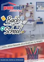 Pronto Hobby Back to school! - al 07.09.2025