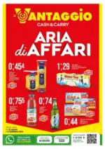 Vantaggio Cash&Carry ARIA di AFFARI - al 06.09.2025