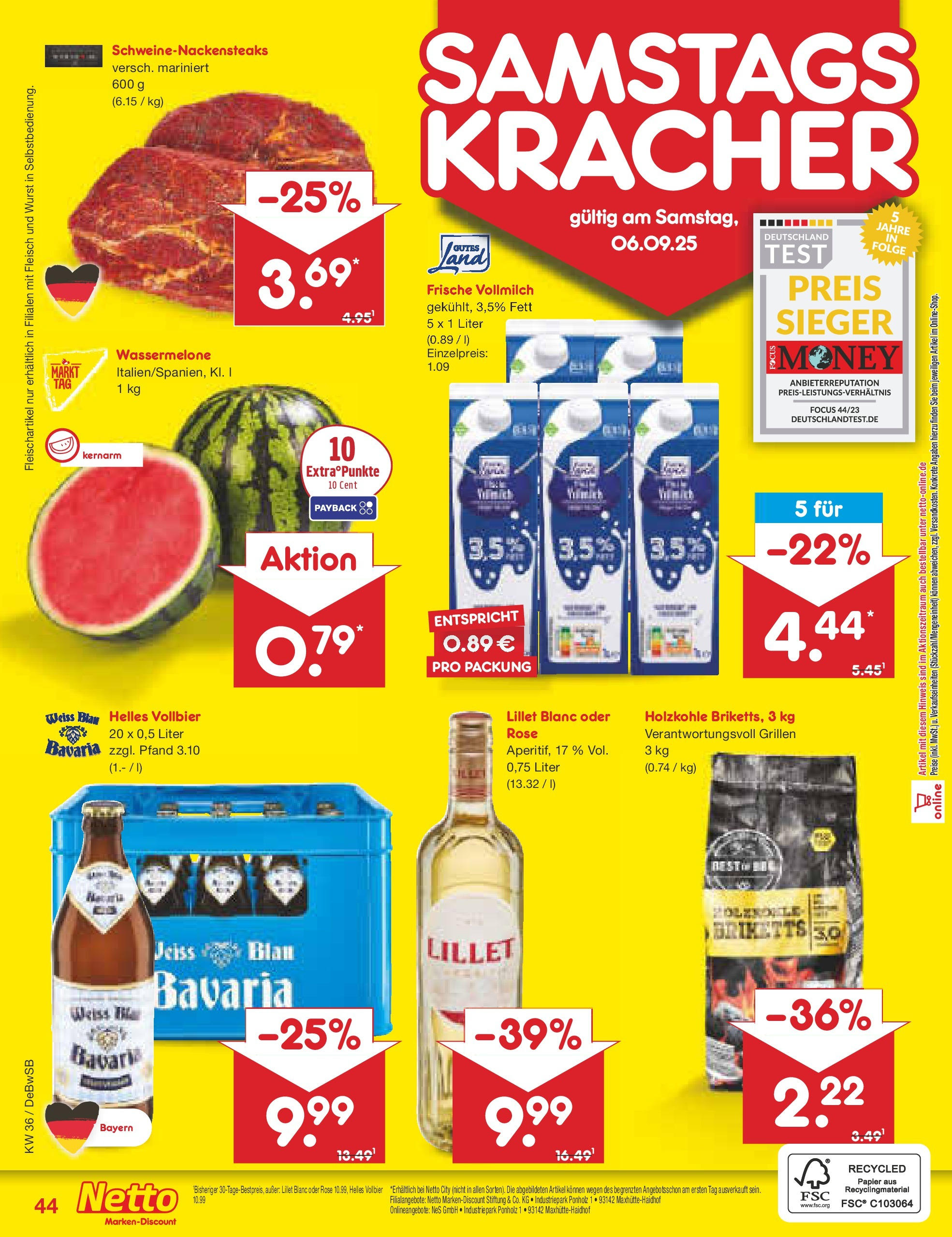 Netto Marken-Discount prospekt Waiblingen-Bittenfeld (ab 01.09.2025) » Angebote | Seite: 62 | Produkte: Lillet, Wurst, Wassermelone, Fleisch Netto Marken-Discount prospekt Waiblingen-Bittenfeld (ab 01.09.2025) » Angebote | Seite: 62 | Produkte: Lillet, Wurst, Wassermelone, Fleisch