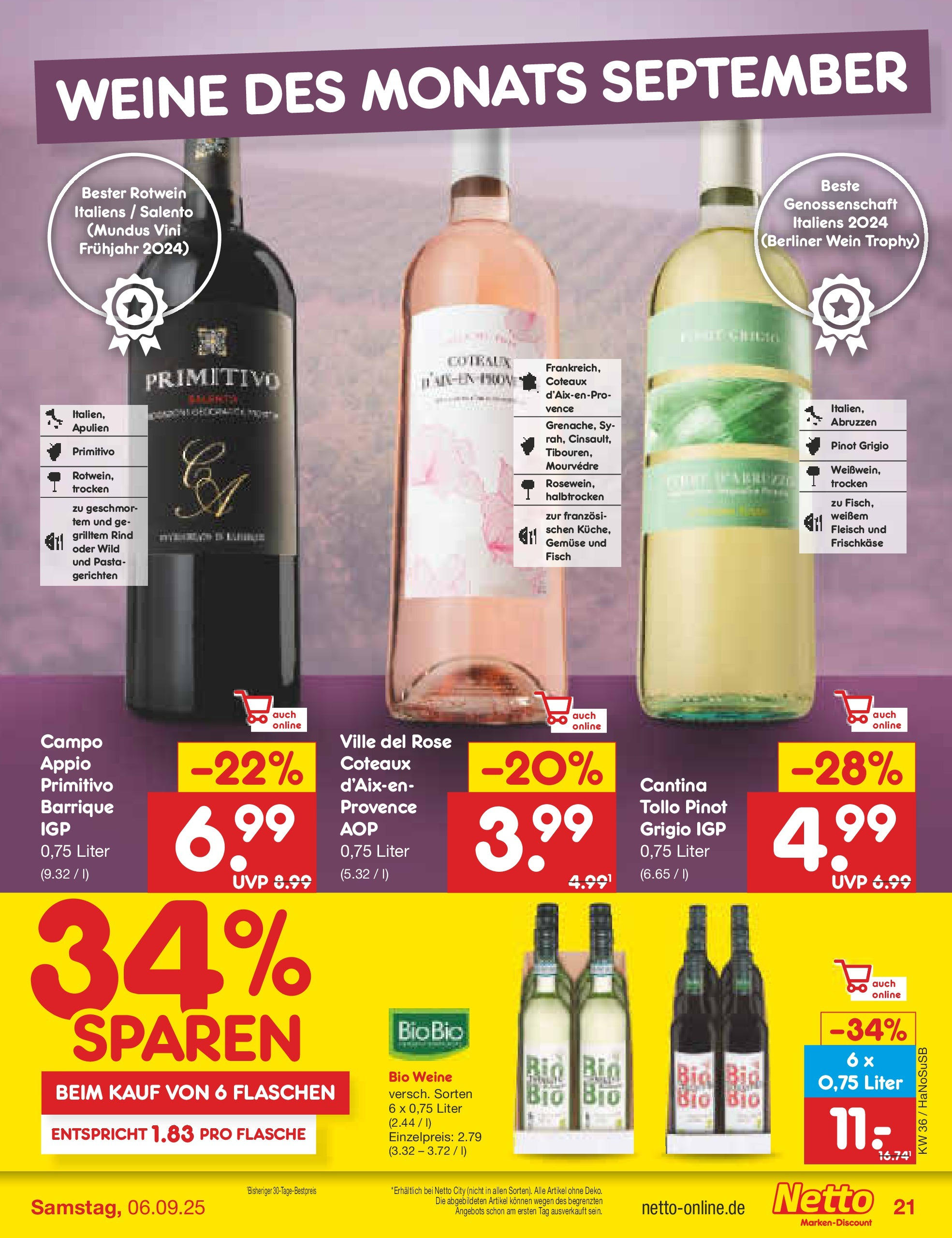 Netto Marken-Discount prospekt Wuppertal (ab 01.09.2025) » Angebote | Seite: 27 | Produkte: Fisch, Pasta, Wein, Fleisch Netto Marken-Discount prospekt Wuppertal (ab 01.09.2025) » Angebote | Seite: 27 | Produkte: Fisch, Pasta, Wein, Fleisch