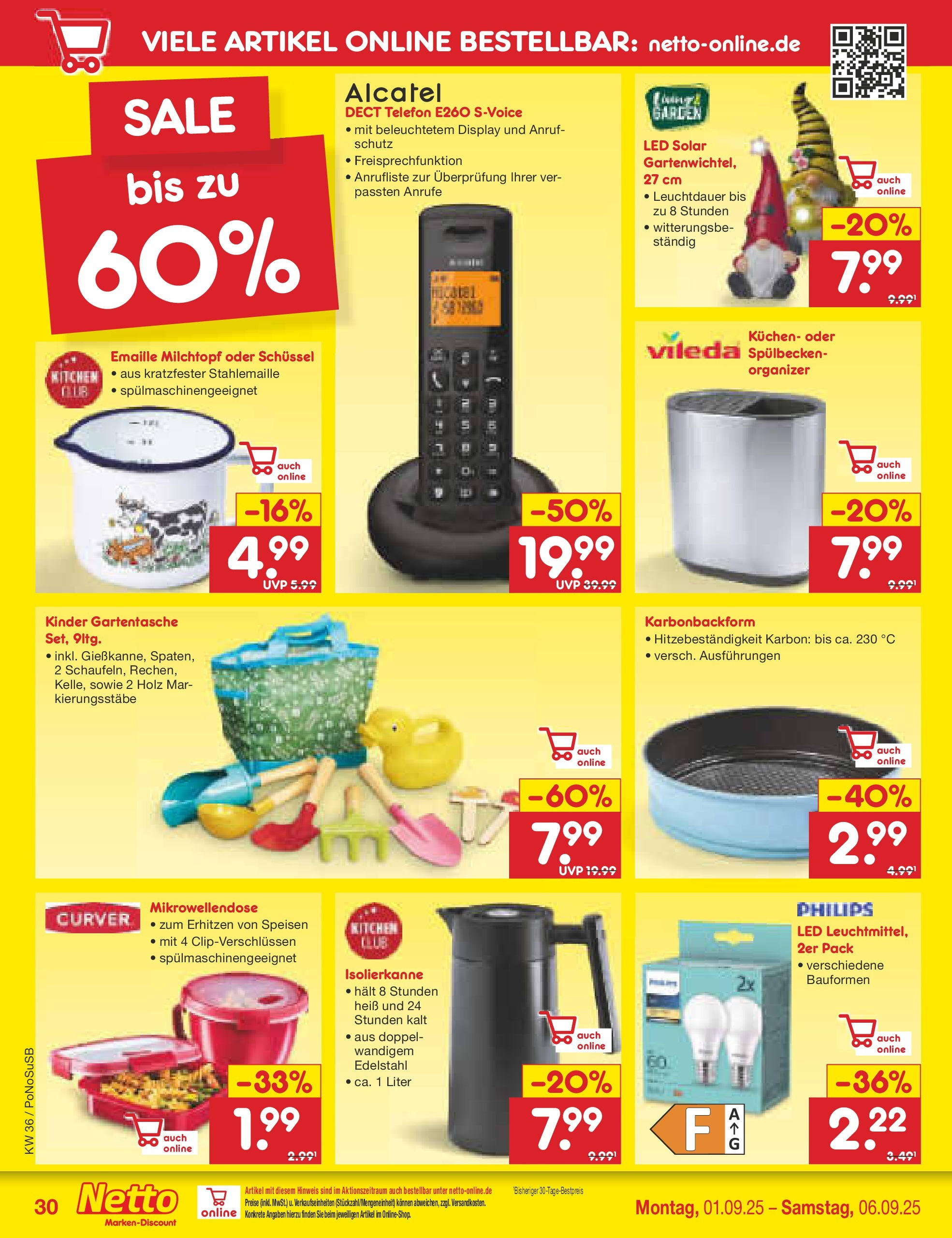 Netto Marken-Discount prospekt Amberg (ab 01.09.2025) » Angebote | Seite: 42 | Produkte: Philips, Kuchen, Telefon Netto Marken-Discount prospekt Amberg (ab 01.09.2025) » Angebote | Seite: 42 | Produkte: Philips, Kuchen, Telefon