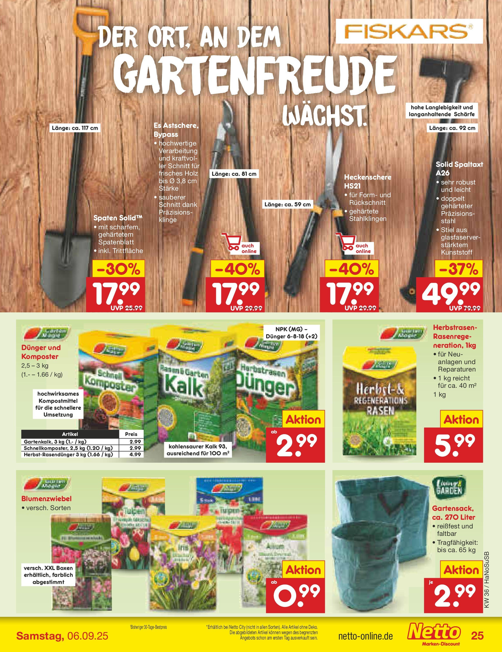 Netto Marken-Discount prospekt Wuppertal (ab 01.09.2025) » Angebote | Seite: 35 Netto Marken-Discount prospekt Wuppertal (ab 01.09.2025) » Angebote | Seite: 35