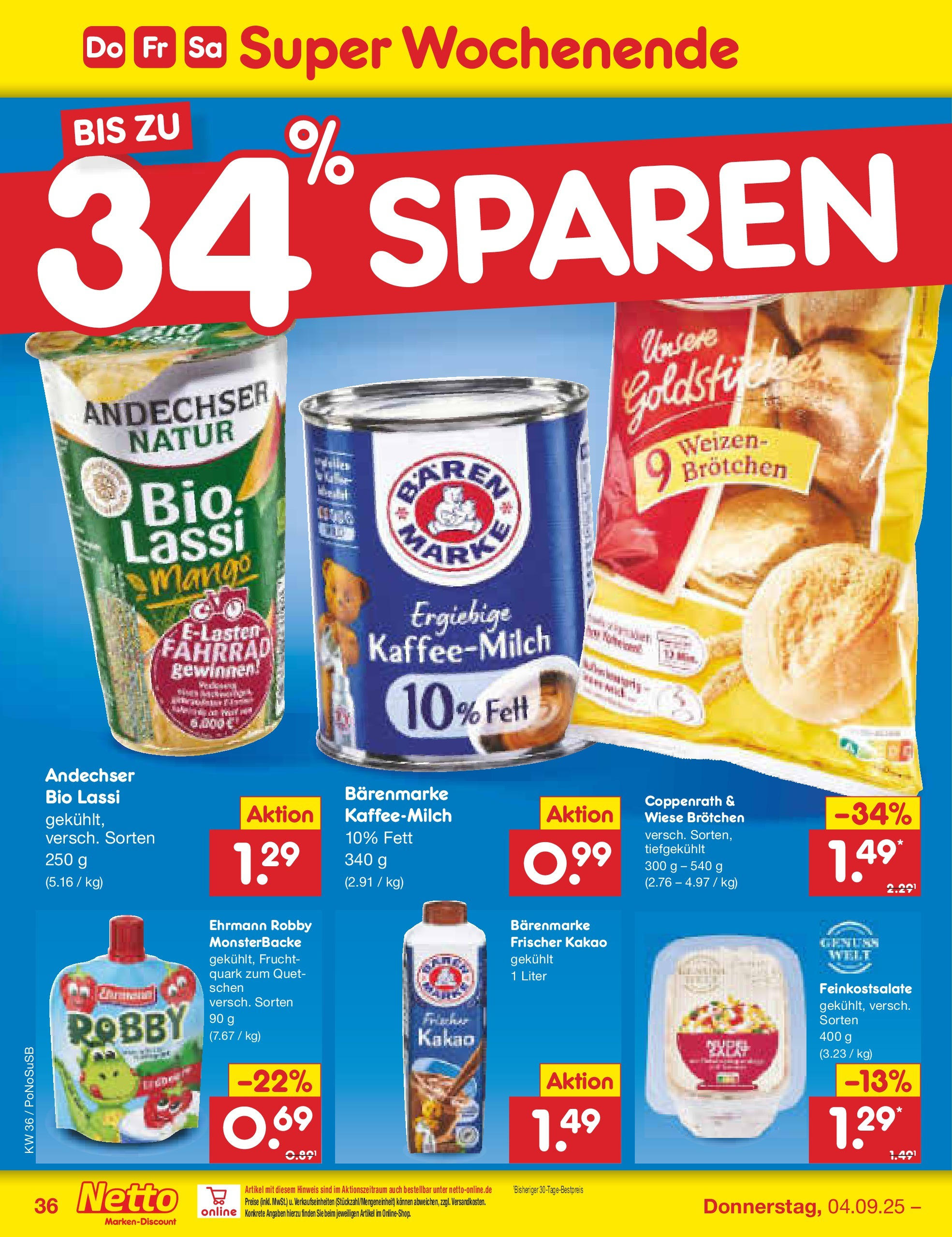 Netto Marken-Discount prospekt Amberg (ab 01.09.2025) » Angebote | Seite: 52 | Produkte: Quark, Mango Netto Marken-Discount prospekt Amberg (ab 01.09.2025) » Angebote | Seite: 52 | Produkte: Quark, Mango