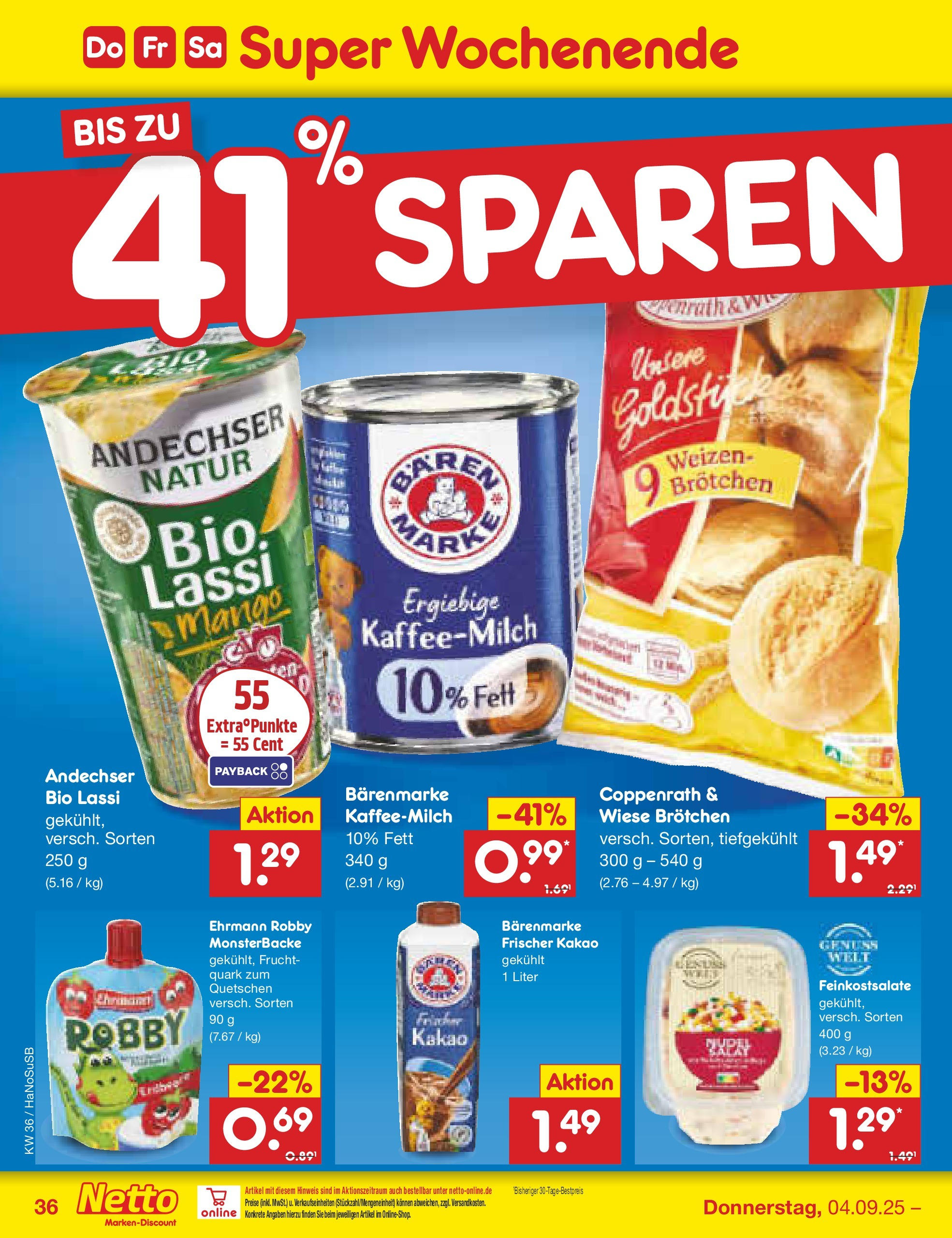 Netto Marken-Discount prospekt Wuppertal (ab 01.09.2025) » Angebote | Seite: 52 | Produkte: Quark, Mango Netto Marken-Discount prospekt Wuppertal (ab 01.09.2025) » Angebote | Seite: 52 | Produkte: Quark, Mango