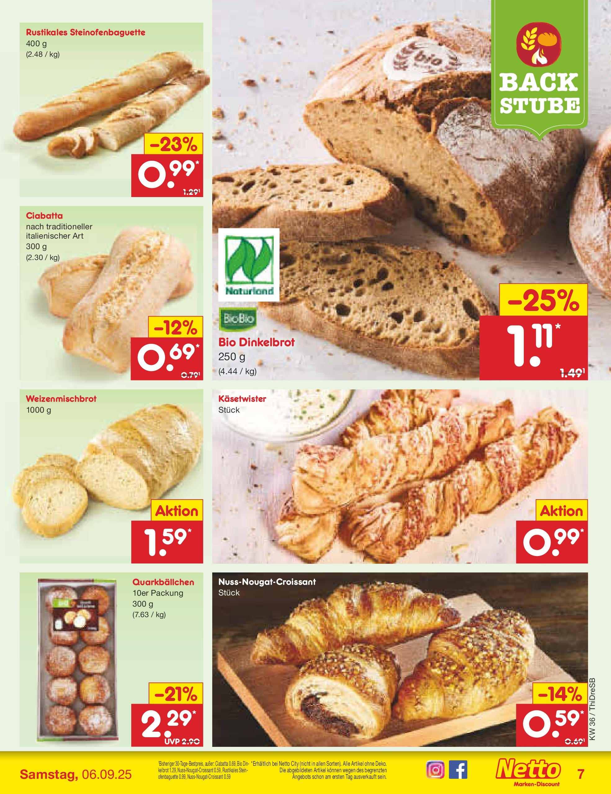 Netto Marken-Discount prospekt Dresden	 (ab 01.09.2025) » Angebote | Seite: 7