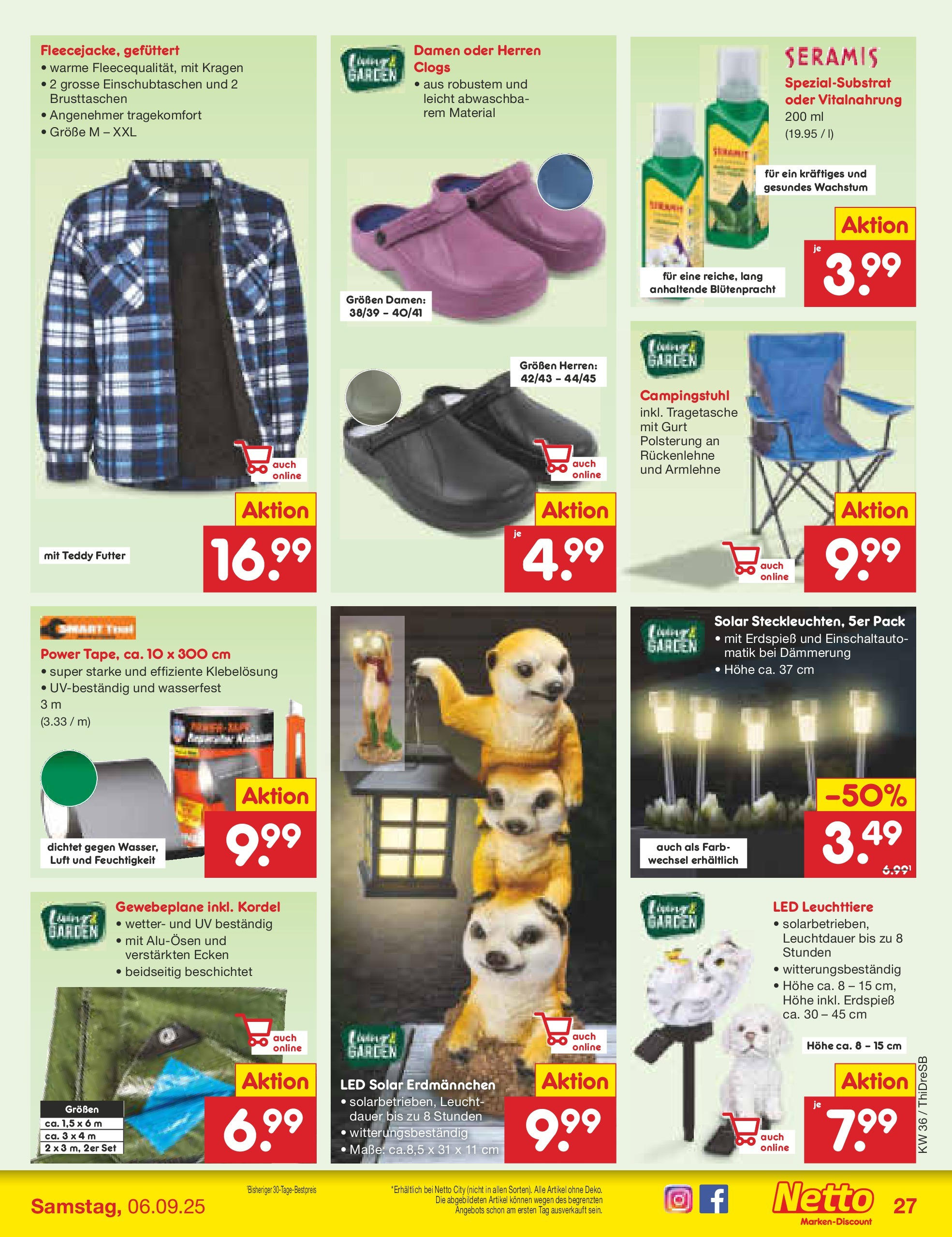 Netto Marken-Discount prospekt Dresden	 (ab 01.09.2025) » Angebote | Seite: 37