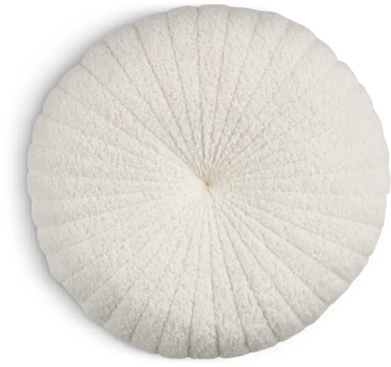 JYSK Декоративна възглавница KUGLEASK &Oslash;40 бяла