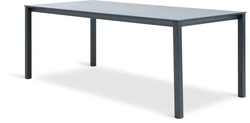 JYSK Градинска маса LANGET Ш95xД207 черна