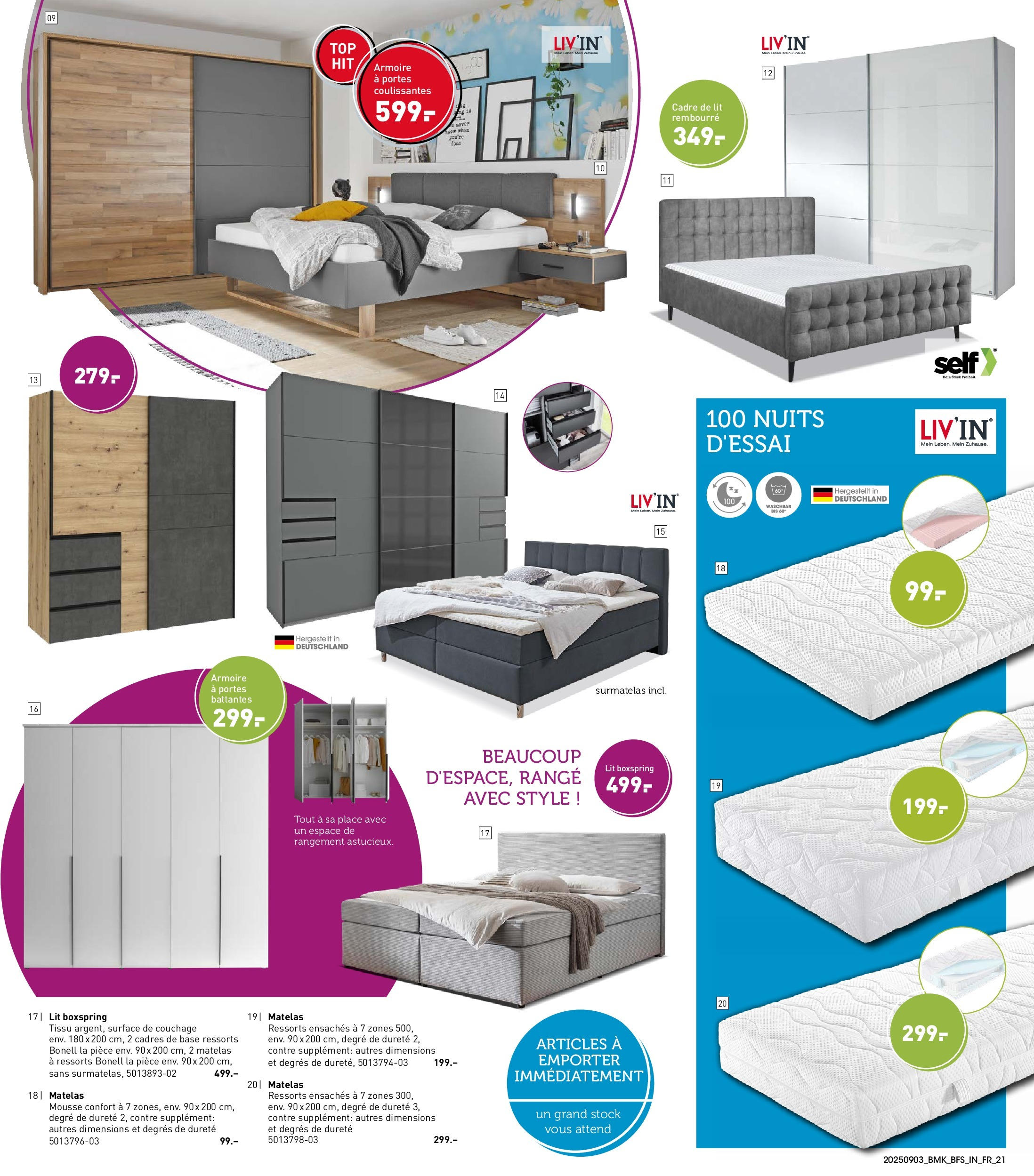 Möbel Martin - Möbel Martin: Offres hebdomadaires à partir du 02/09/2025 - promo en ligne | Page: 21 | Produits: Base, Mousse, Lit, Portes Möbel Martin - Möbel Martin: Offres hebdomadaires à partir du 02/09/2025 - promo en ligne | Page: 21 | Produits: Base, Mousse, Lit, Portes