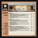 Potrefená Husa Polední menu – do 29.08.2025