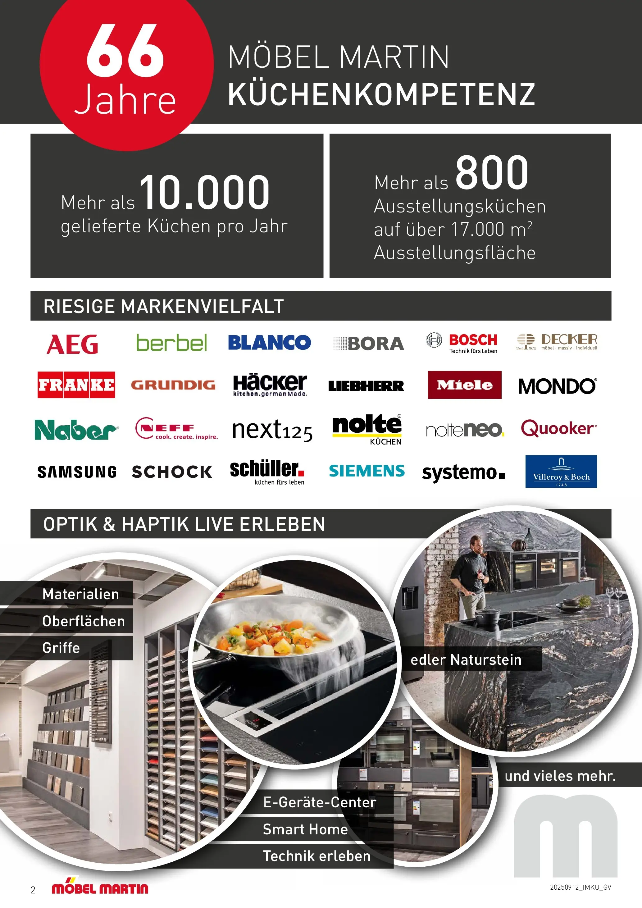 Möbel Martin Meine Küche 2025 (ab 15.09.2025) zum Blättern | Seite: 2 | Produkte: Miele, Bosch, Liebherr, Samsung