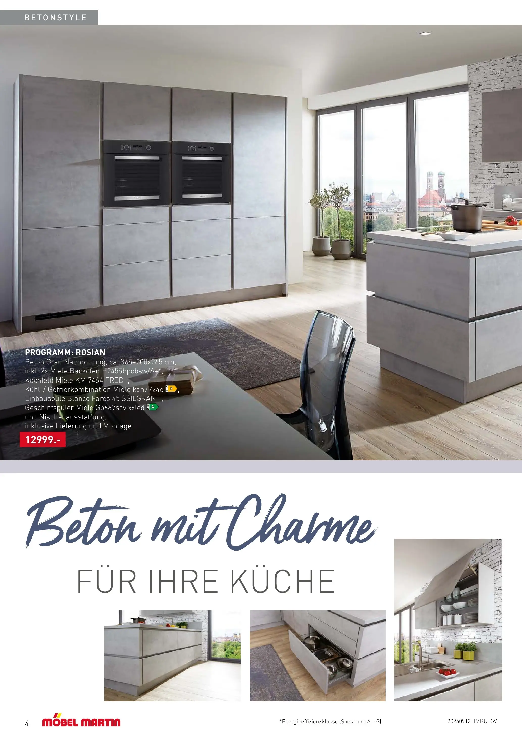 Möbel Martin Meine Küche 2025 (ab 15.09.2025) zum Blättern | Seite: 4 | Produkte: Miele, Geschirrspüler, Küche, Kochfeld