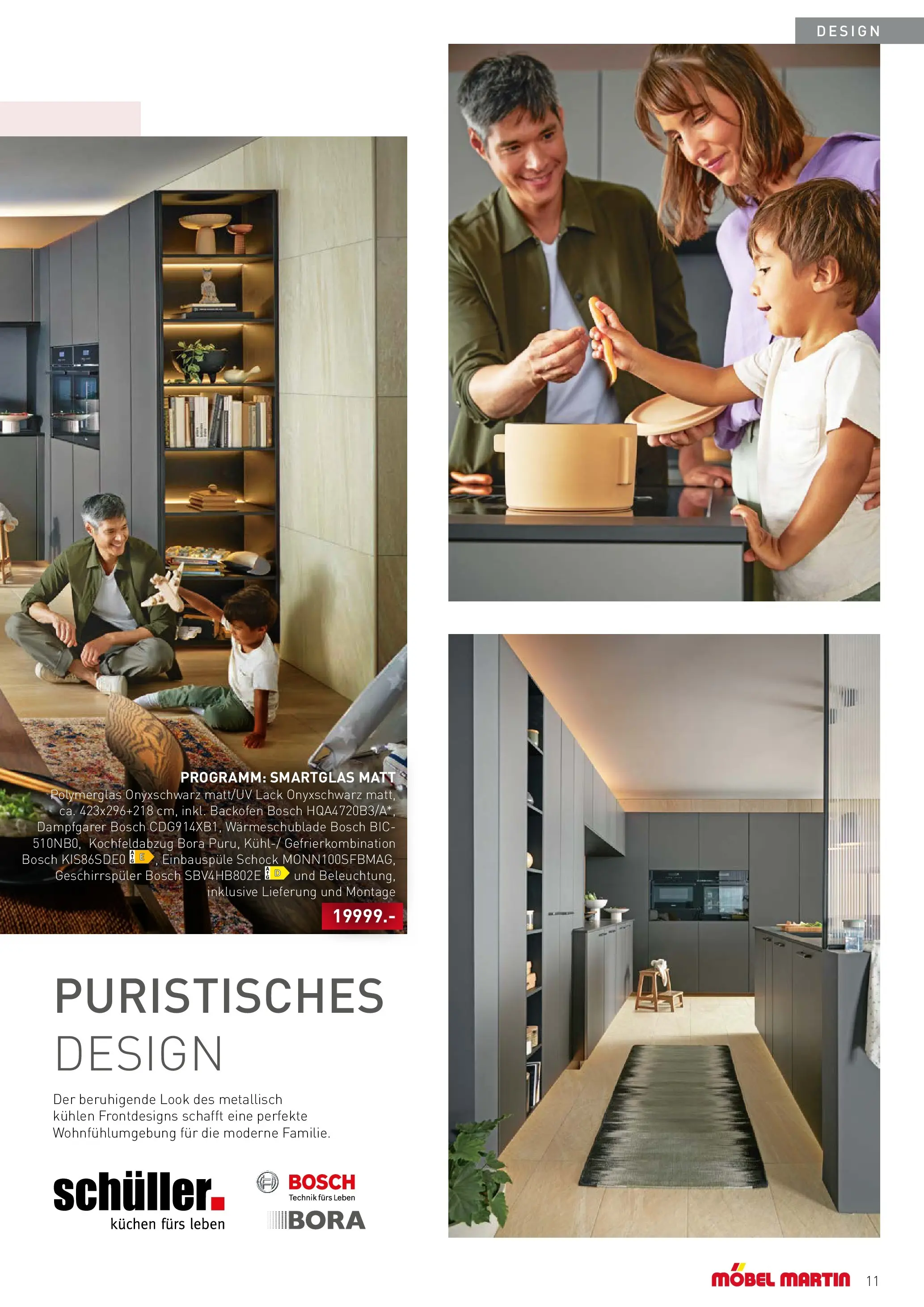 Möbel Martin Meine Küche 2025 (ab 15.09.2025) zum Blättern | Seite: 11 | Produkte: Bosch, Geschirrspüler, Backofen, Kuchen