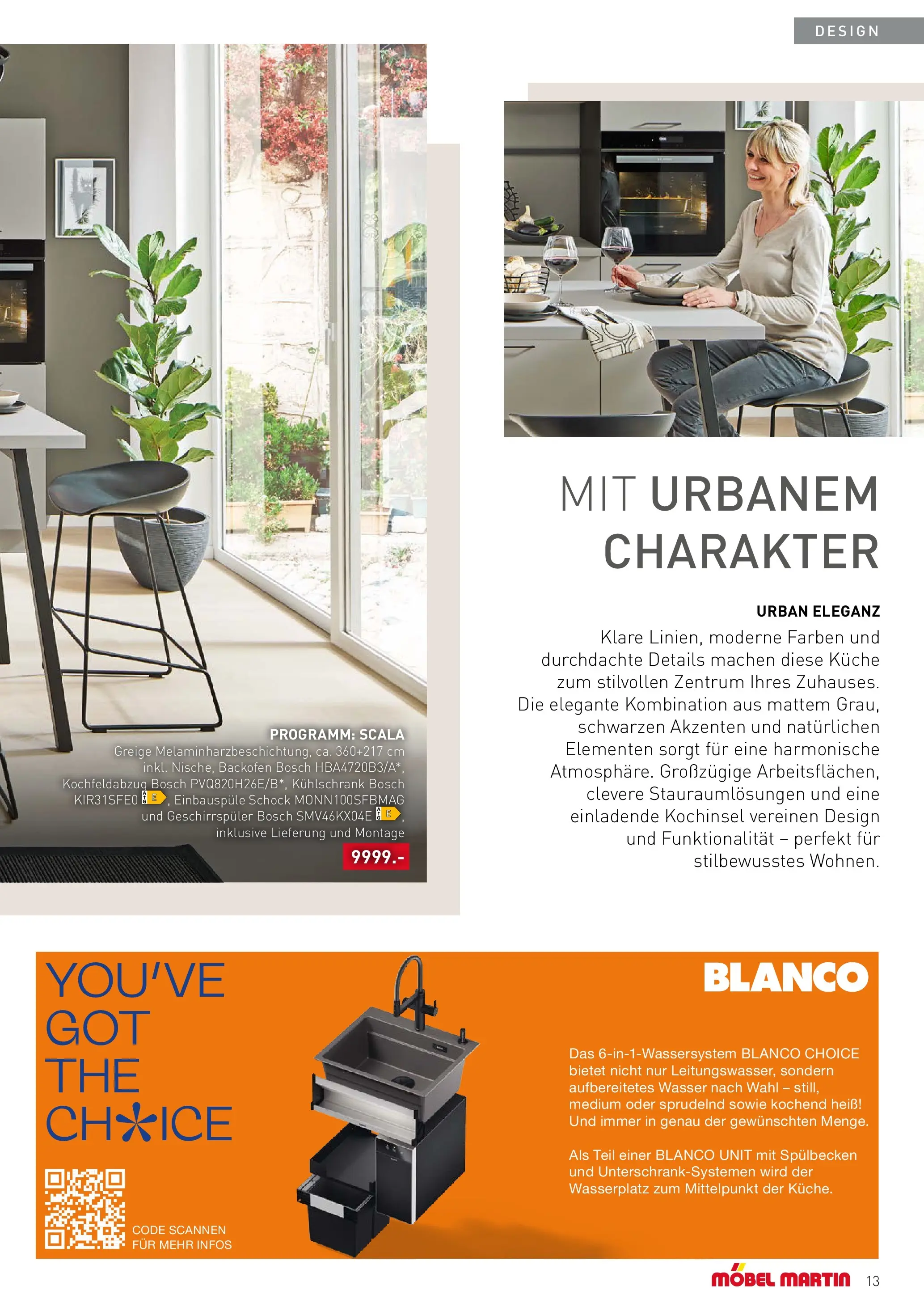 Möbel Martin Meine Küche 2025 (ab 15.09.2025) zum Blättern | Seite: 13 | Produkte: Geschirrspüler, Küche, Kühlschrank, Backofen