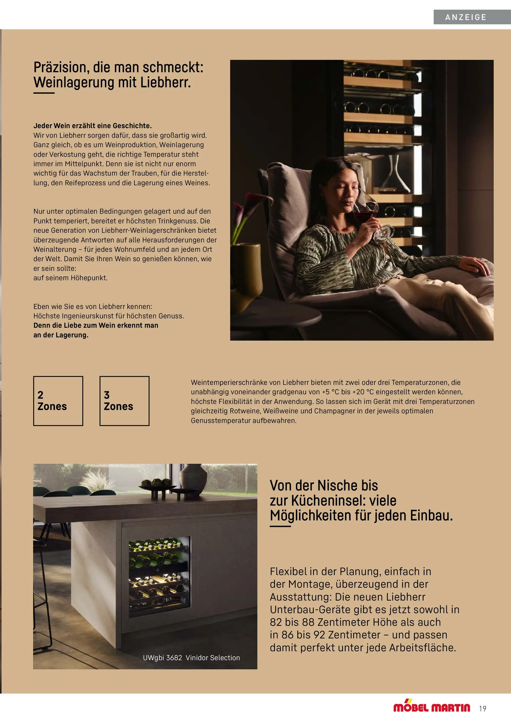 Möbel Martin Meine Küche 2025 (ab 15.09.2025) zum Blättern | Seite: 19 | Produkte: Liebherr, Wein