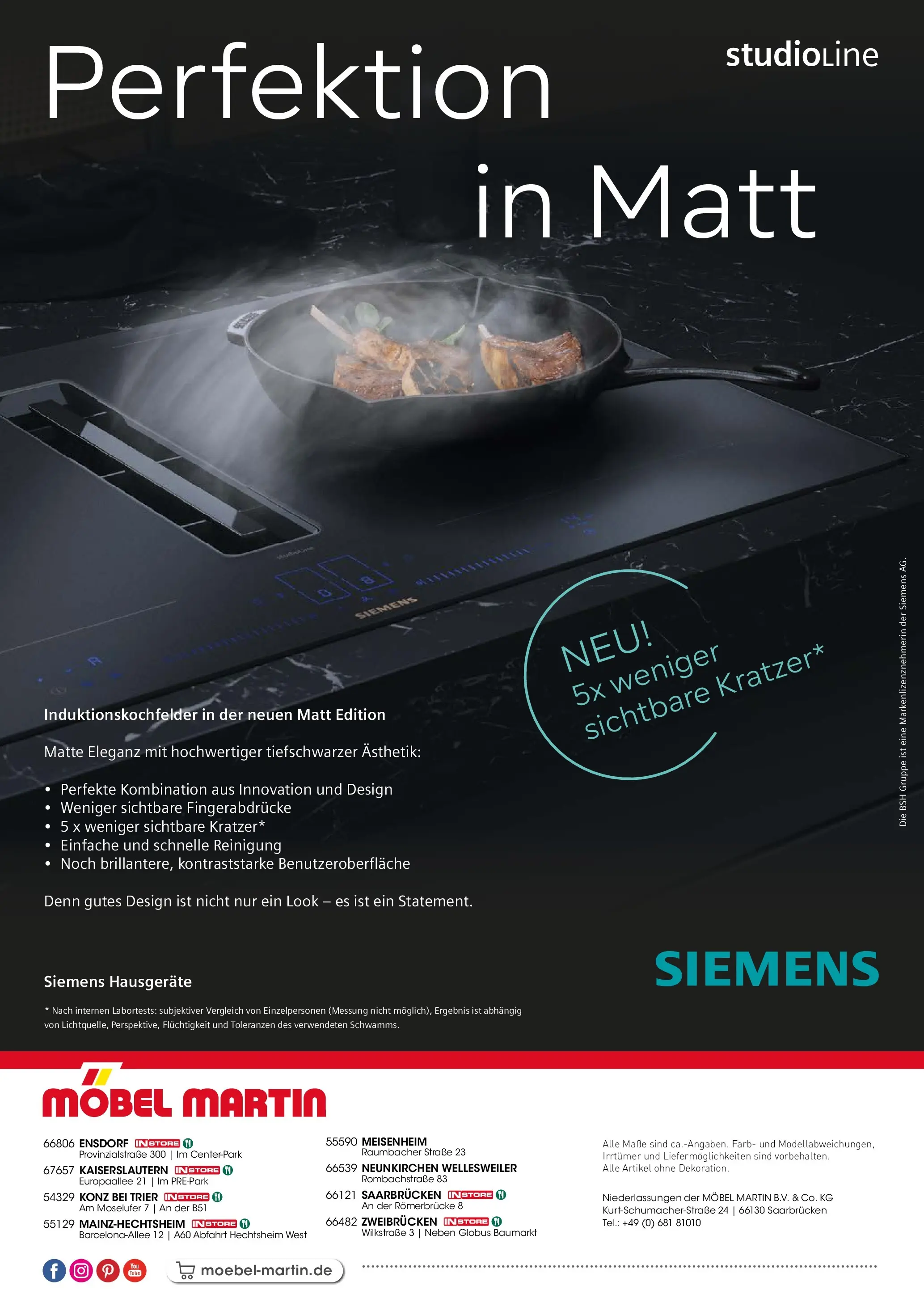 Möbel Martin Meine Küche 2025 (ab 15.09.2025) zum Blättern | Seite: 24 | Produkte: Siemens