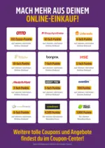 DeutschlandCard - Online Coupons Coupons: August/September - Web - bis 07.09.2025