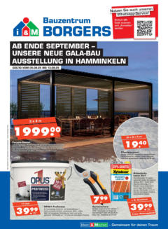Entdecke - Borgers Baustoffe: Aktuelle Angebote gültig ab dem 04.09.2025