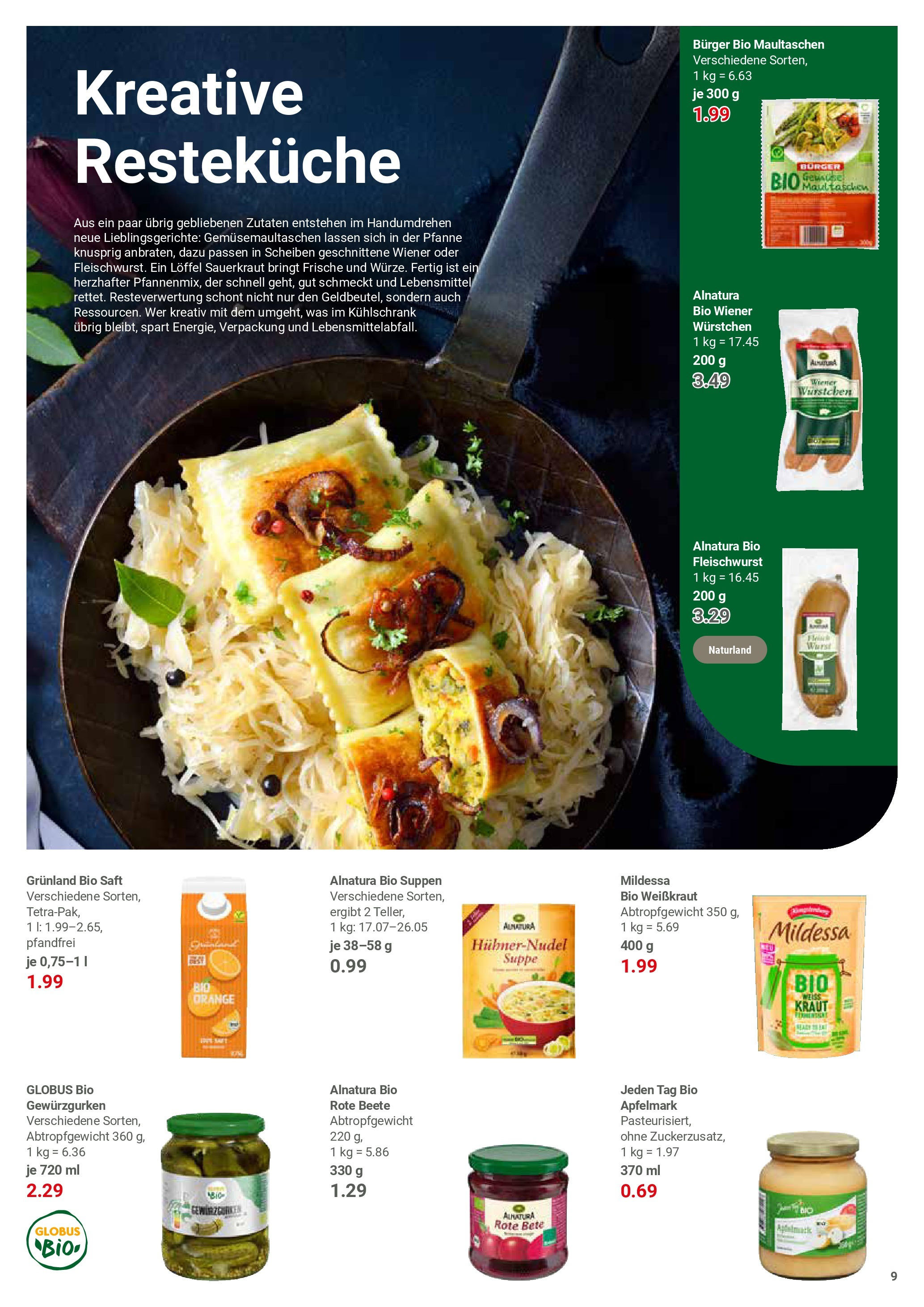Globus prospekt Hamburg	 (ab 25.08.2025) » Angebote online | Seite: 9 | Produkte: Kühlschrank, Burger, Rote Beete, Saft
