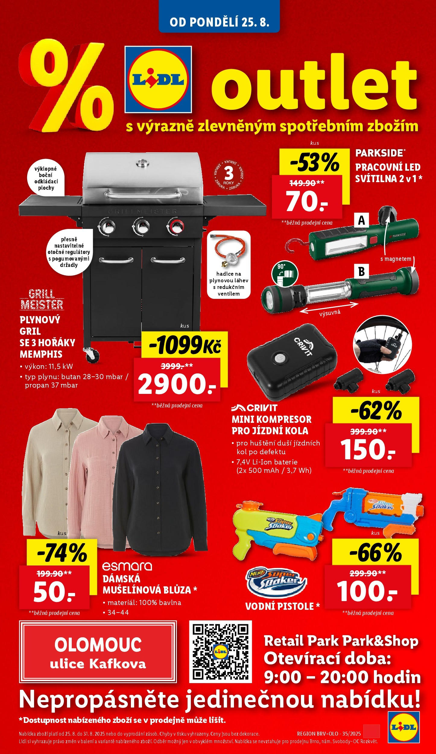 LIDL leták | 25.08.2025 | Akční leták příští týden | Strana: 3 | Produkty: Parkside, Kompresor, Láhev, Svítilna Lidl leták od 25.08.2025 - Nový akční leták | Strana: 3 | Produkty: Parkside, Kompresor, Láhev, Svítilna