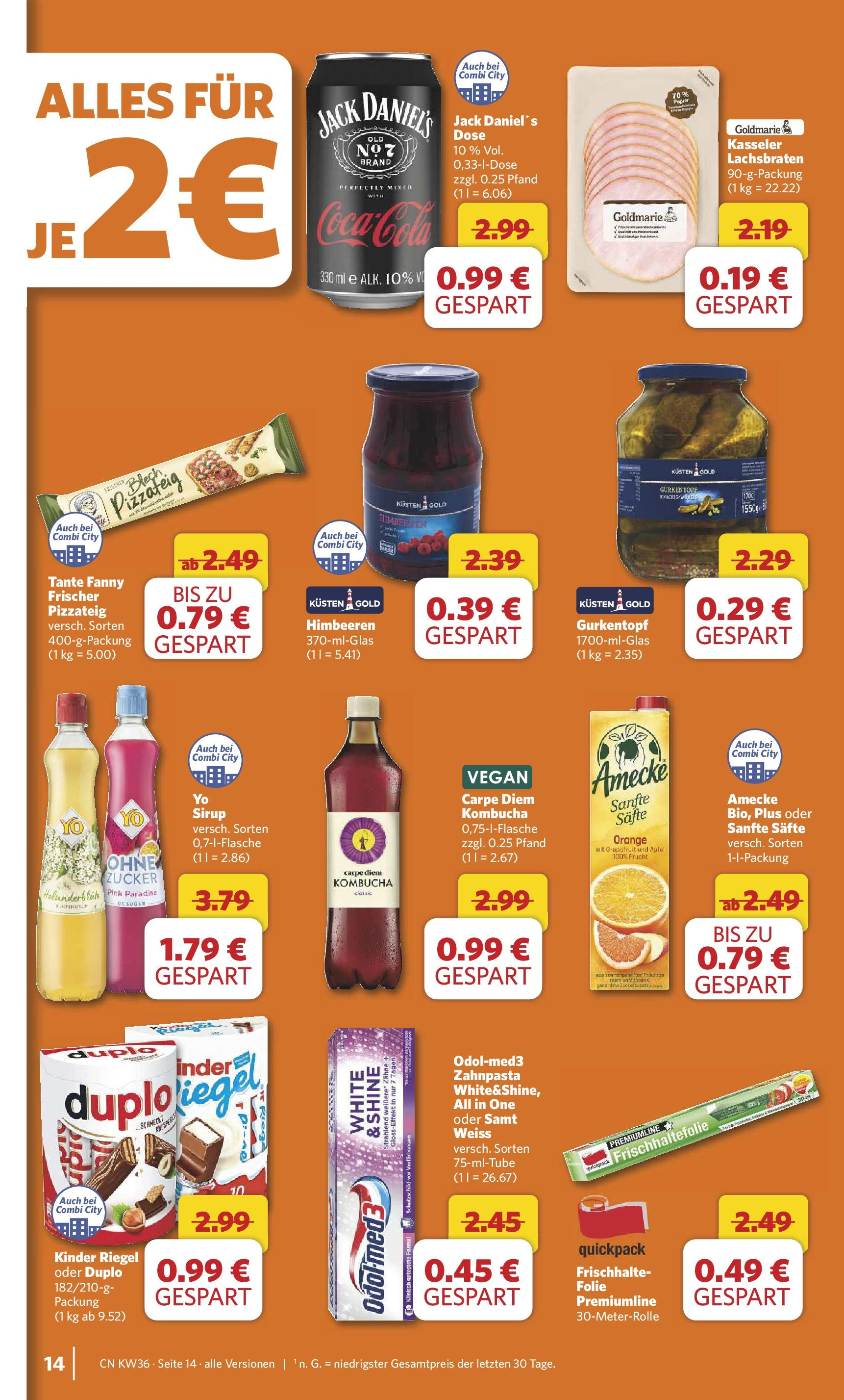 Combi Prospekt Twistringen (ab 01.09.2025) zum Blättern | Seite: 20 | Produkte: Himbeeren, Jack Daniel's, Kinder riegel, Grapefruit Combi Prospekt Twistringen (ab 01.09.2025) zum Blättern | Seite: 20 | Produkte: Himbeeren, Jack Daniel's, Kinder riegel, Grapefruit