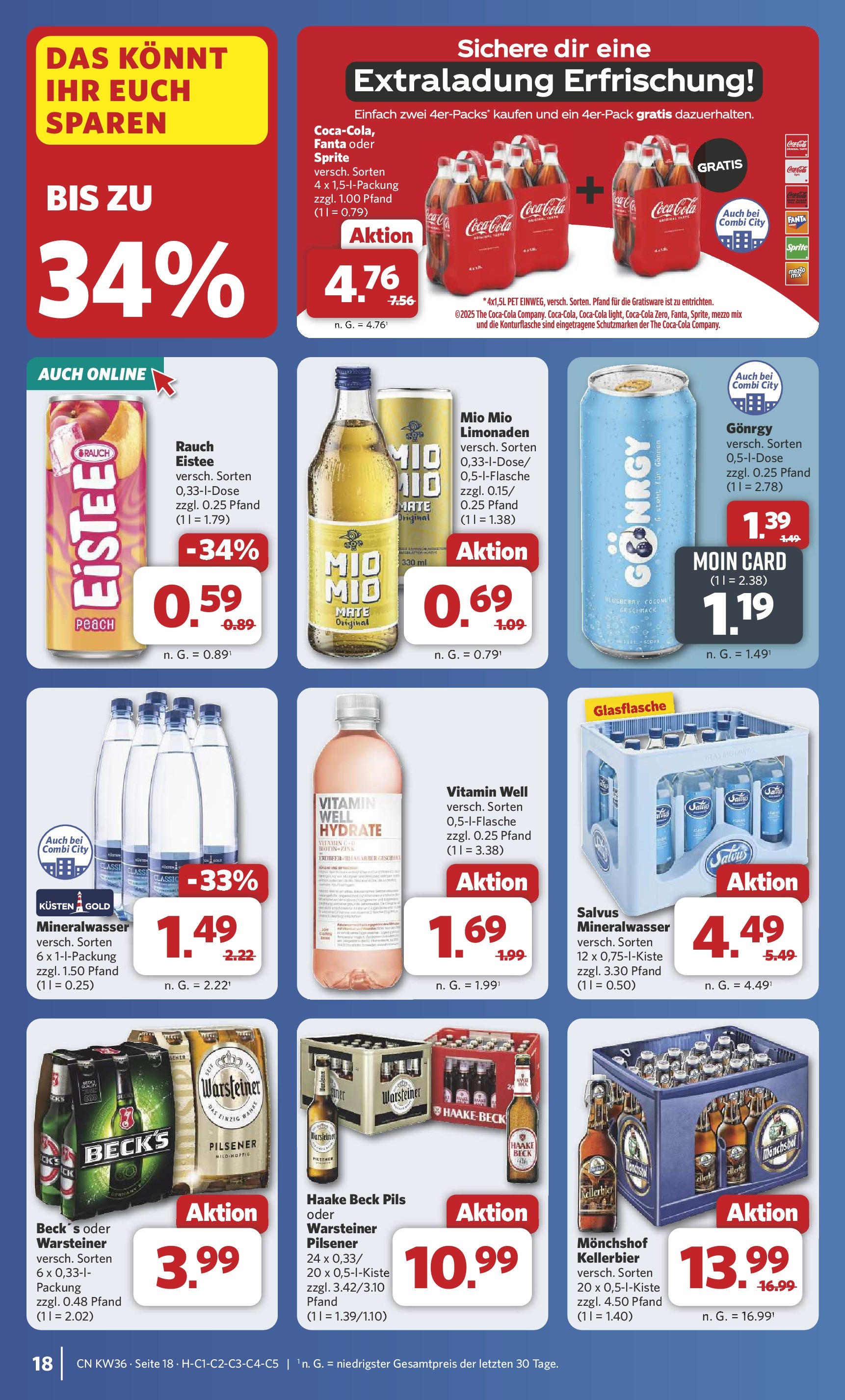 Combi Prospekt Twistringen (ab 01.09.2025) zum Blättern | Seite: 25 | Produkte: Monchshof, Fanta, Pils, Warsteiner Combi Prospekt Twistringen (ab 01.09.2025) zum Blättern | Seite: 25 | Produkte: Monchshof, Fanta, Pils, Warsteiner