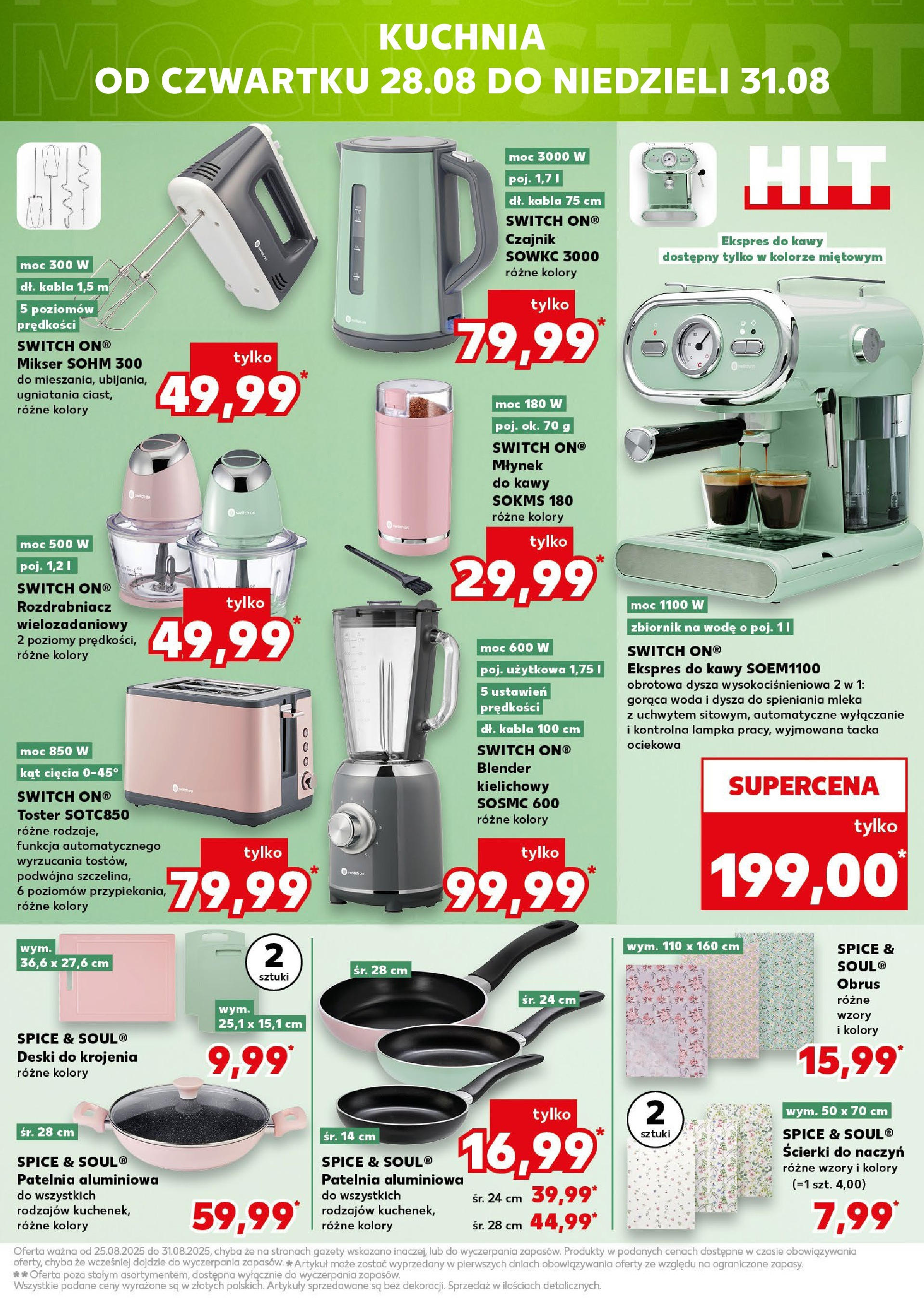 Kaufland gazetka - Mega okazje (28.08.2025) - od jutra | Strona: 13 | Produkty: Młynek, Młynek do kawy, Patelnia, Woda Kaufland gazetka - Mega okazje od 28.08.2025 - od jutra PDF | Strona: 13 | Produkty: Młynek, Młynek do kawy, Patelnia, Woda