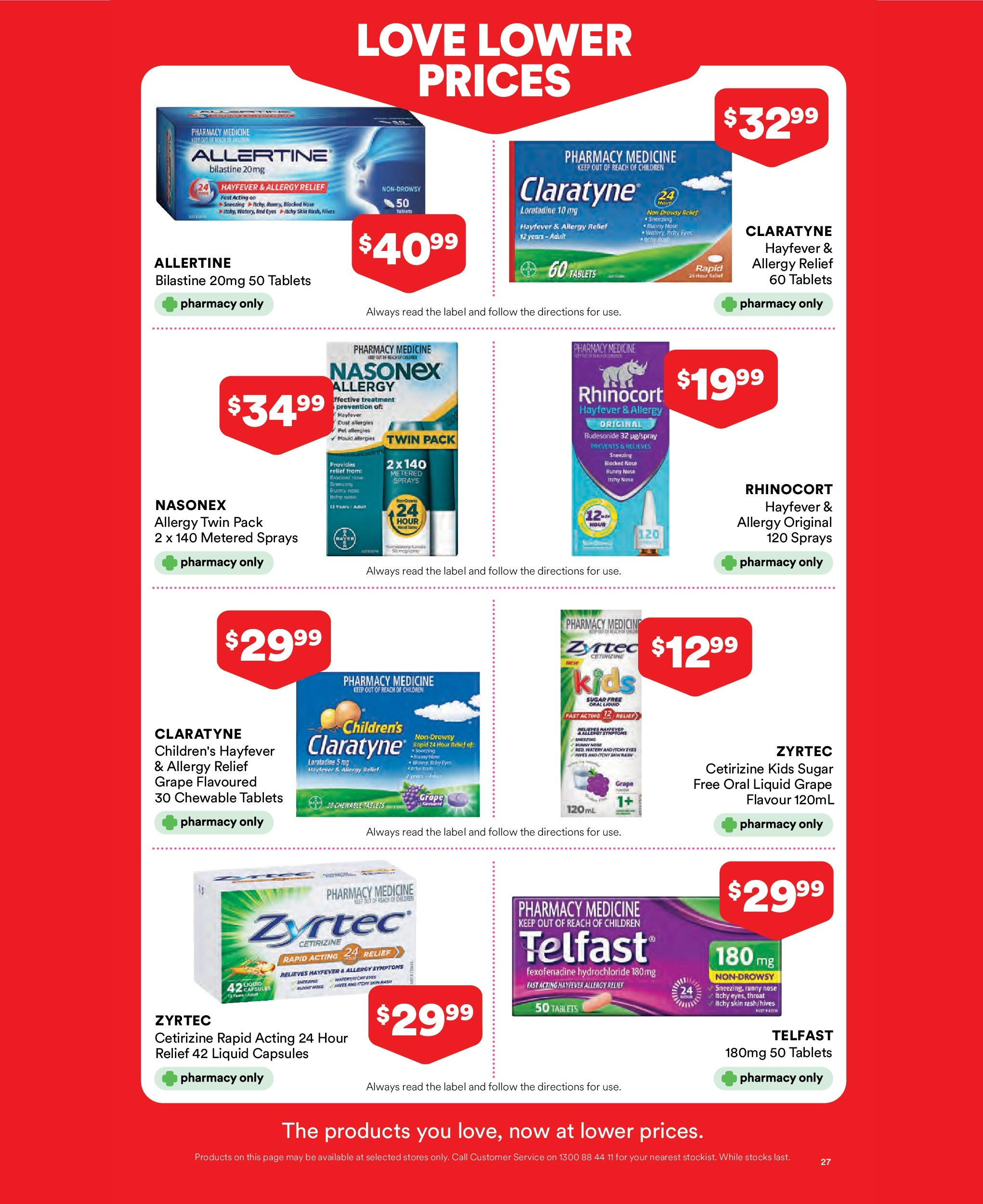 Priceline Pharmacy weekly catalogue from 27/08/2025 ?️ | Page: 5 | Products: Sugar, Treatment, Tablets, Allergy Priceline Pharmacy - Hello Spring - 27/08/2025 > weekly / monthly specials | Page: 5 | Products: Sugar, Treatment, Tablets, Allergy