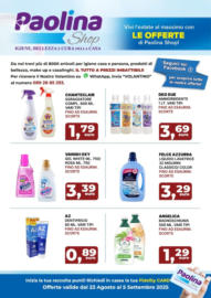 Offerte valide dal 23 agosto al 5 settembre