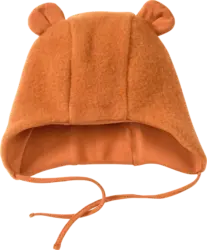 ALANA Mütze mit Ohren aus Wolle, braun, Gr. 48/49