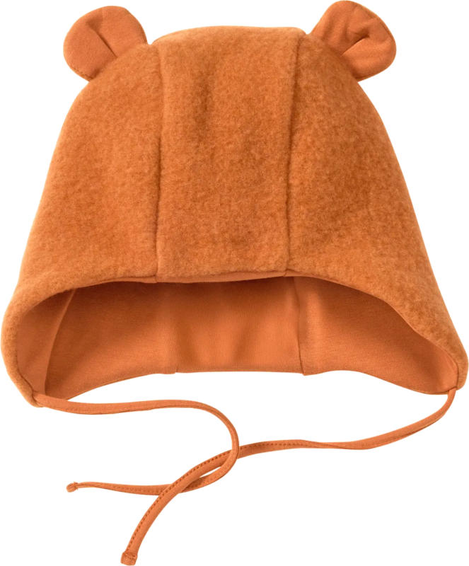 ALANA Mütze mit Ohren aus Wolle, braun, Gr. 46/47