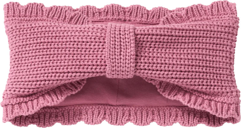 ALANA Stirnband aus Strick, rosa, Gr. 50/51