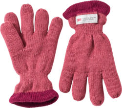 PUSBLU Handschuhe mit Futter, pink, Gr. 3