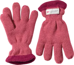 PUSBLU Handschuhe mit Futter, pink, Gr. 4