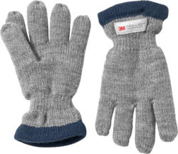 PUSBLU Handschuhe mit Futter, grau, Gr. 3