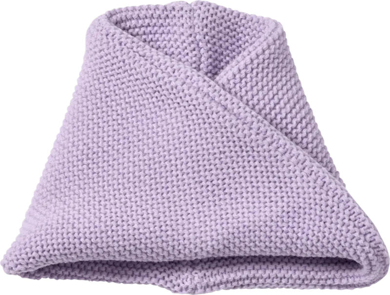 PUSBLU Loop Schal aus Strick, lila